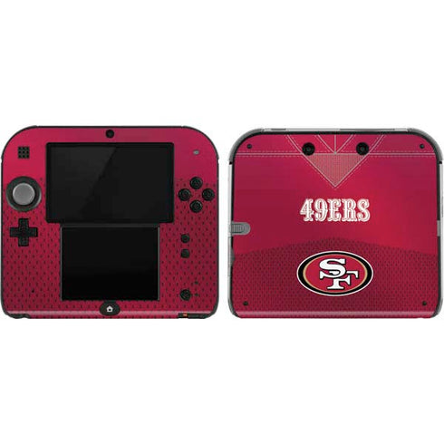 NFL San Francisco 49ers Team Jersey Nintendo Skins
