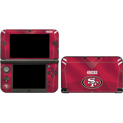 NFL San Francisco 49ers Team Jersey Nintendo Skins