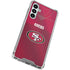 NFL San Francisco 49ers Team Jersey Galaxy A16 5G Clear Case