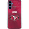 NFL San Francisco 49ers Team Jersey Galaxy A35 5G Clear Case