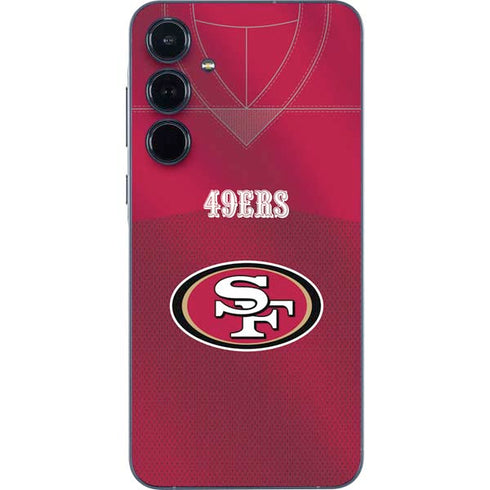 NFL San Francisco 49ers Team Jersey Galaxy A35 5G Skin