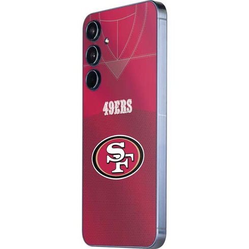 NFL San Francisco 49ers Team Jersey Galaxy A35 5G Skin