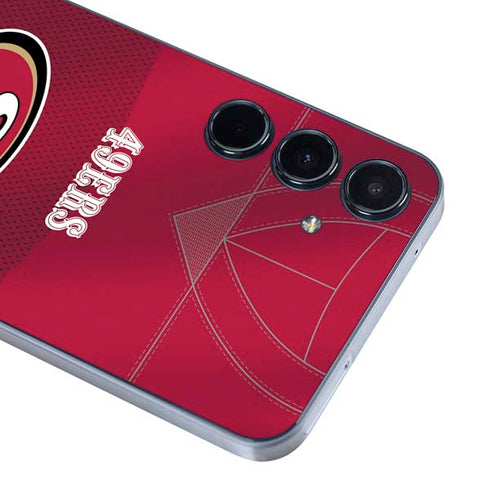 NFL San Francisco 49ers Team Jersey Galaxy A36 5G Skin
