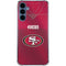 NFL San Francisco 49ers Team Jersey Galaxy A55 5G Clear Case