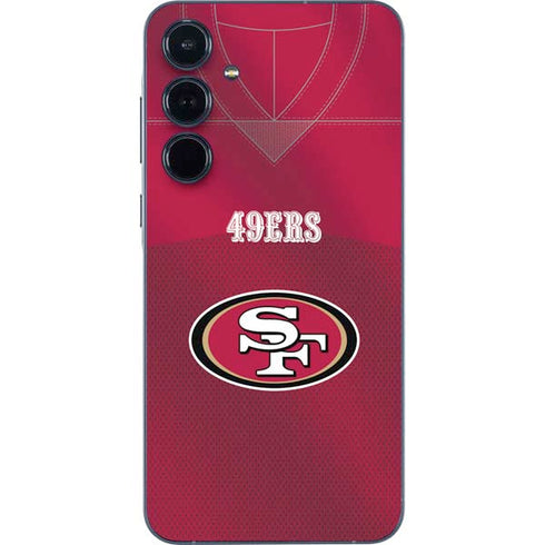 NFL San Francisco 49ers Team Jersey Galaxy A55 5G Skin