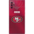 NFL San Francisco 49ers Team Jersey Galaxy Note 10 Plus Skin