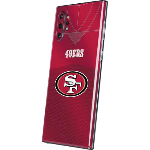 NFL San Francisco 49ers Team Jersey Galaxy Note 10 Plus Skin