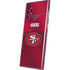 NFL San Francisco 49ers Team Jersey Galaxy Note 10 Plus Skin