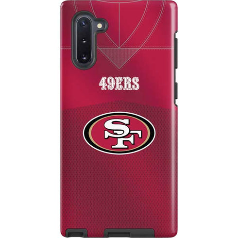 NFL San Francisco 49ers Team Jersey Galaxy Cases