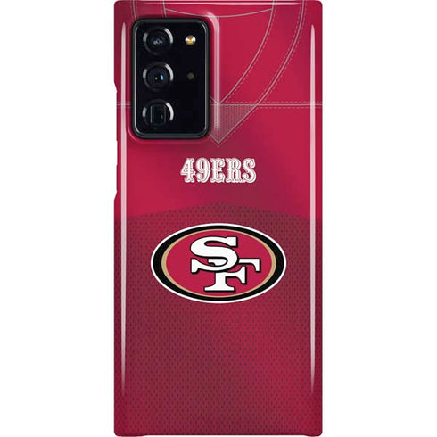 NFL San Francisco 49ers Team Jersey Galaxy Cases
