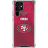 NFL San Francisco 49ers Team Jersey Galaxy S23 Ultra Clear Case