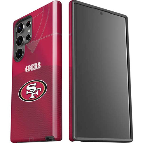 NFL San Francisco 49ers Team Jersey Galaxy S23 Ultra Pro Case