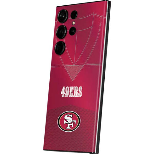 NFL San Francisco 49ers Team Jersey Galaxy Skins