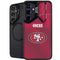 NFL San Francisco 49ers Team Jersey Galaxy S24 FE Kickstand Case