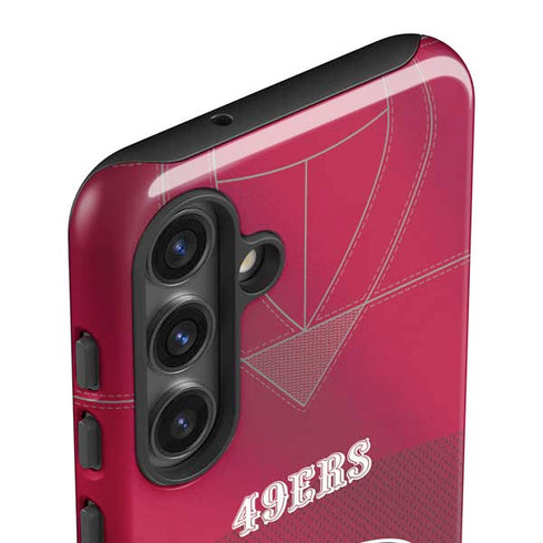 NFL San Francisco 49ers Team Jersey Galaxy S25 Plus Impact Case