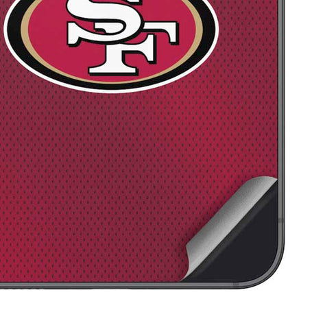 NFL San Francisco 49ers Team Jersey Galaxy S24 Skin