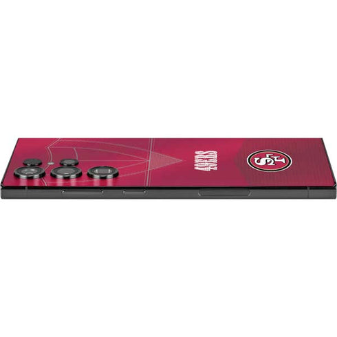 NFL San Francisco 49ers Team Jersey Galaxy S25 Ultra Skin