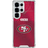 NFL San Francisco 49ers Team Jersey Galaxy S25 Ultra Clear Case