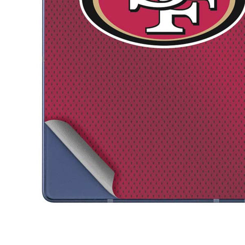 NFL San Francisco 49ers Team Jersey Galaxy Z Fold6 Skin