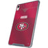 NFL San Francisco 49ers Team Jersey iPad 11th Gen (2025) Clear Case