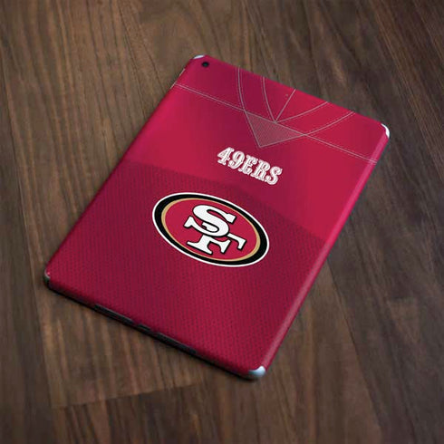 NFL San Francisco 49ers Team Jersey Apple iPad Skin