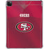 NFL San Francisco 49ers Team Jersey iPad Pro 11in (2024) Clear Case