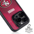 NFL San Francisco 49ers Team Jersey iPhone 13 Pro Max Kickstand Case