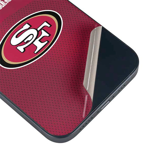 NFL San Francisco 49ers Team Jersey iPhone Skins