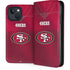 NFL San Francisco 49ers Team Jersey iPhone 15 Plus Folio Case