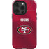 NFL San Francisco 49ers Team Jersey iPhone 15 Pro Impact Case