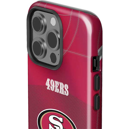 NFL San Francisco 49ers Team Jersey iPhone 15 Pro Impact Case