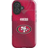 NFL San Francisco 49ers Team Jersey iPhone 16 Impact Case