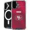 NFL San Francisco 49ers Team Jersey iPhone 16 MagSafe Case