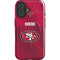 NFL San Francisco 49ers Team Jersey iPhone 16 Plus Magsafe Impact Case