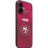 NFL San Francisco 49ers Team Jersey iPhone 16 Plus Skin