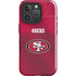NFL San Francisco 49ers Team Jersey iPhone 16 Pro Impact Case