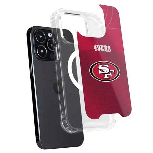 NFL San Francisco 49ers Team Jersey iPhone 16 Pro MagSafe Case