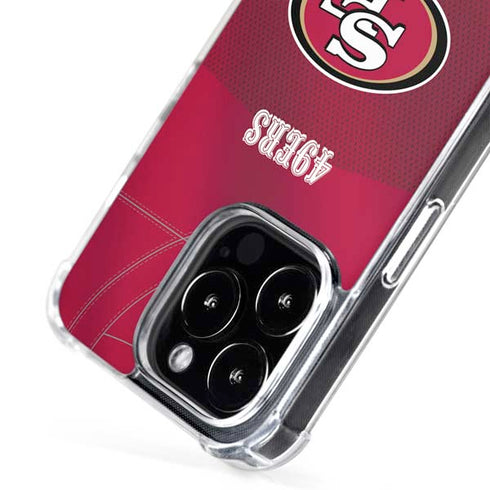 NFL San Francisco 49ers Team Jersey iPhone 16 Pro Max MagSafe Case