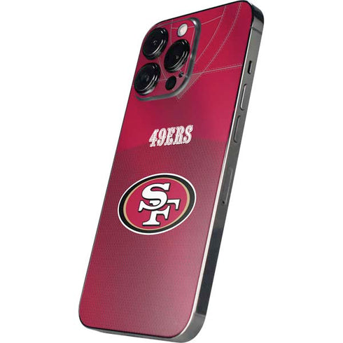 NFL San Francisco 49ers Team Jersey iPhone 16 Pro Skin