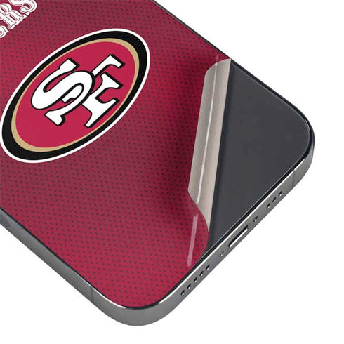 NFL San Francisco 49ers Team Jersey iPhone 16 Pro Skin