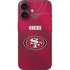 NFL San Francisco 49ers Team Jersey iPhone 16 Skin