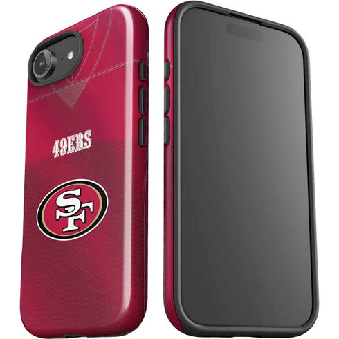 NFL San Francisco 49ers Team Jersey iPhone 16e Impact Case