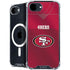NFL San Francisco 49ers Team Jersey iPhone 16e MagSafe Case