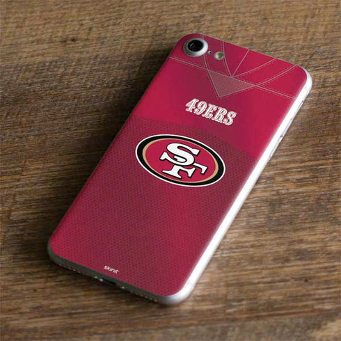 NFL San Francisco 49ers Team Jersey iPhone 8 Skin
