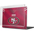 NFL San Francisco 49ers Team Jersey MacBook Pro 14in (2021-24) Case plus Skin