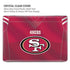NFL San Francisco 49ers Team Jersey MacBook Pro 14in (2021-24) Case plus Skin