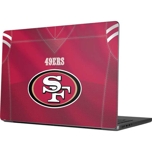 NFL San Francisco 49ers Team Jersey Apple MacBook Pro 14-inch Skin