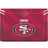NFL San Francisco 49ers Team Jersey MacBook Skins