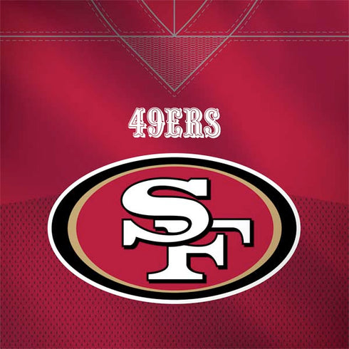 NFL San Francisco 49ers Team Jersey MacBook Skins