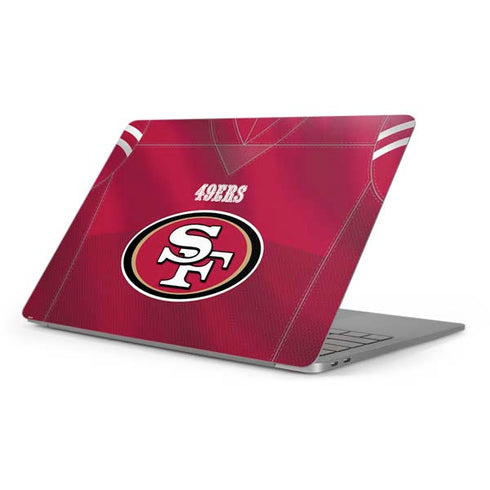 NFL San Francisco 49ers Team Jersey Apple MacBook Pro 16-inch Skin
